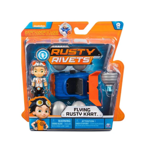 Rusty Rivets - Flying Rusty KART, Taşıtlı yapı Seti - Resim 4