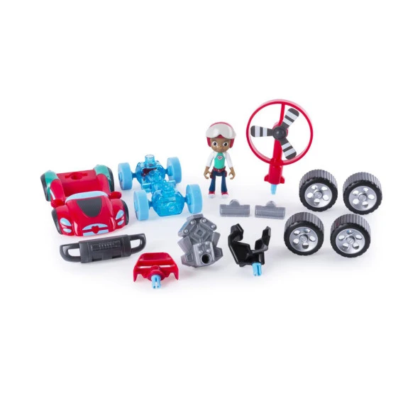 Rusty Rivets"Build Me"Rubys Buggy Build,Ruby Taşıtlı yapı Seti - Resim 5
