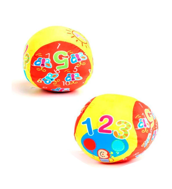 Love Baby 2li Yumuşak, Çıngıraklı Eğitici Toplar ürün görseli 1
