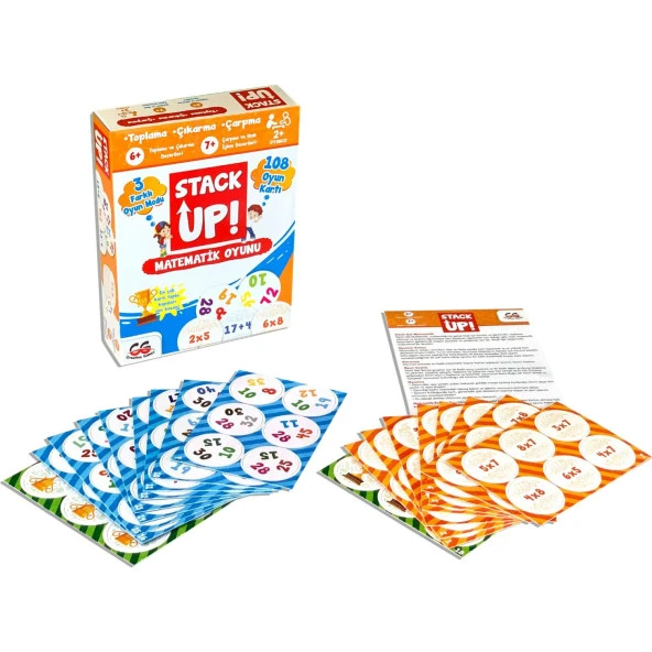 Stack Up! Eğitici Matematik Kutu Oyunu ürün görseli 1