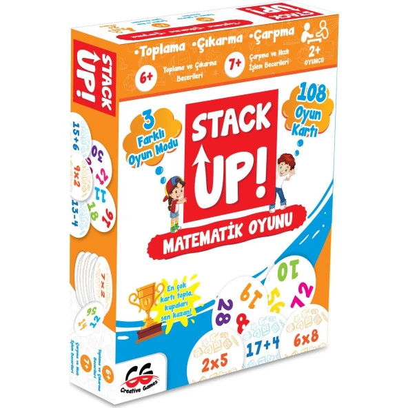 Stack Up! Eğitici Matematik Kutu Oyunu - Resim 3