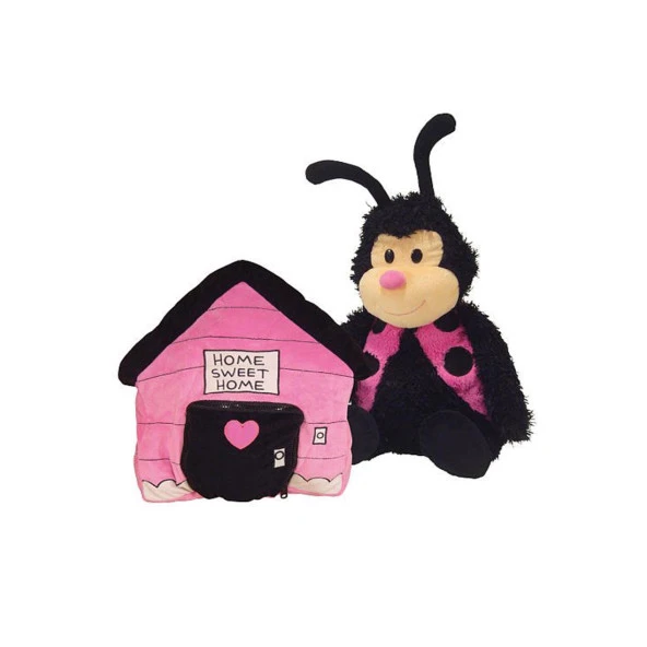Happy Nappers - 2 in 1, Peluş Uğur Böceği ve Ev-Yastık Birarada.. ürün görseli 1