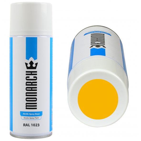 Monarch Sprey Boya Ral 1023 (400 ml) ürün görseli 1