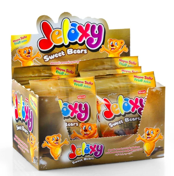 Jelaxy Ayıcık 20 Gr. 24 Adet (1 Kutu) - Resim 2