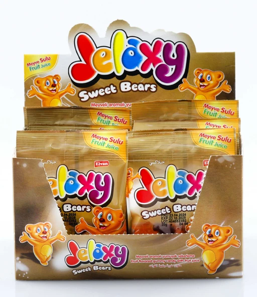 Jelaxy Ayıcık 20 Gr. 24 Adet (1 Kutu) - Resim 3