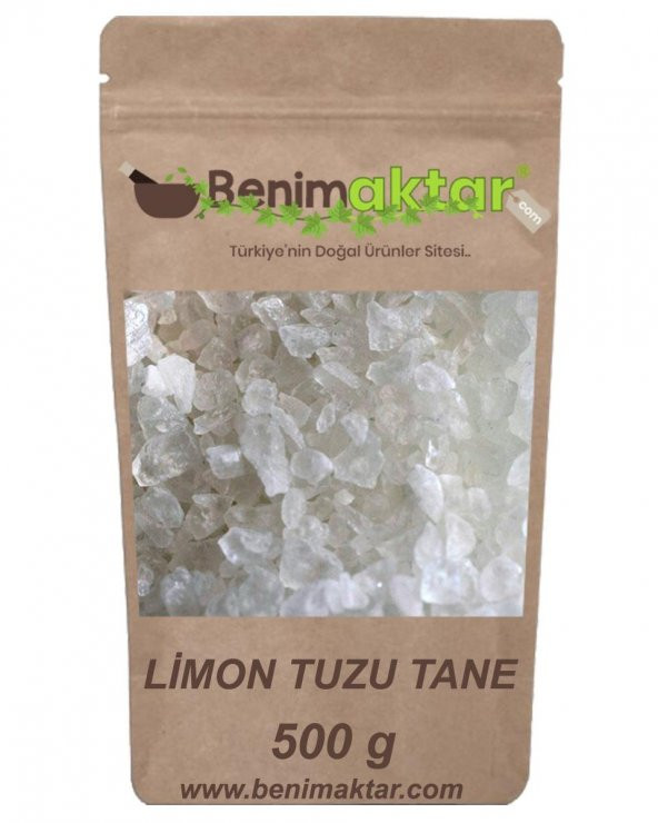 BenimAktar Limon Tuzu Tane 1.Kalite 500 Gr ürün görseli 1