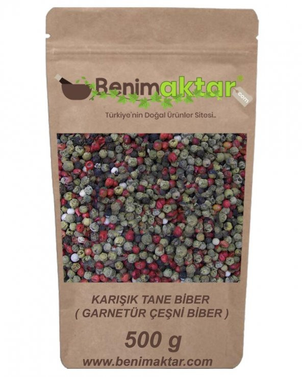 BenimAktar Karışık Tane Biber Dökme 500 Gr ürün görseli 1