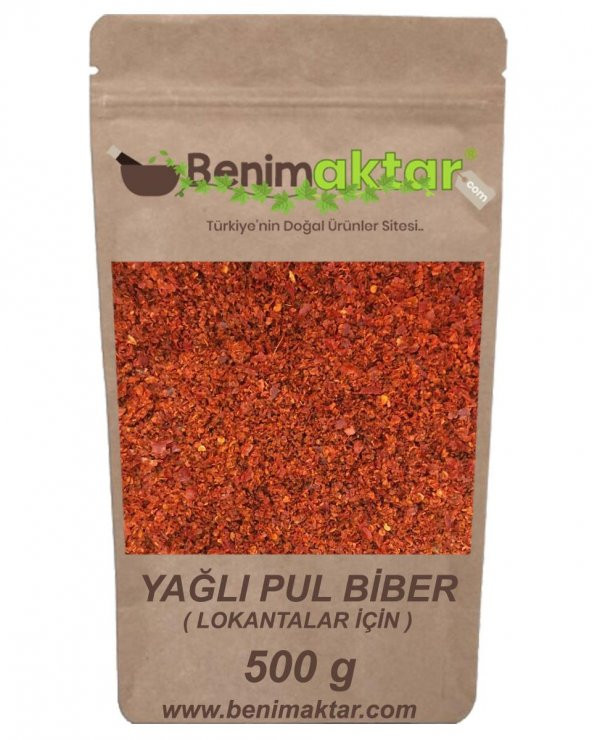 BenimAktar Maraş Yaprak Pul Biber Lokantalar  İçin 500 Gr ürün görseli 1