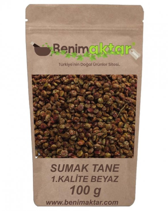 BenimAktar Gerçek Maraş Tane Sumak 1.Kalite 100 Gr ürün görseli 1