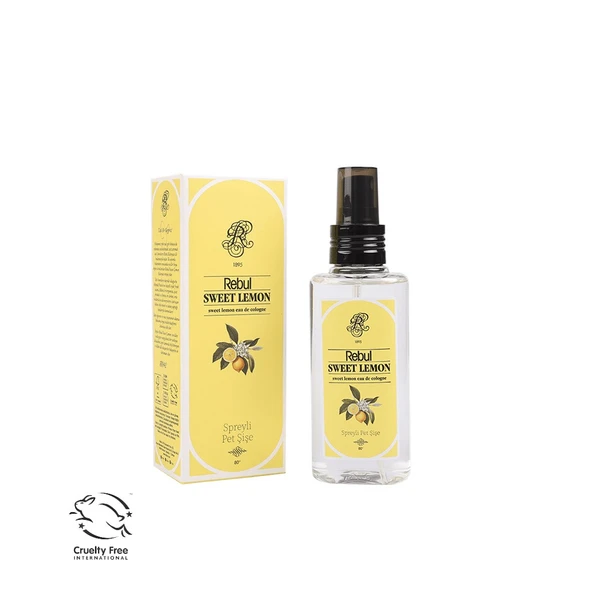 Rebul Sweet Lemon 125 ml Spreyli Pet Şişe Kolonya ürün görseli 1