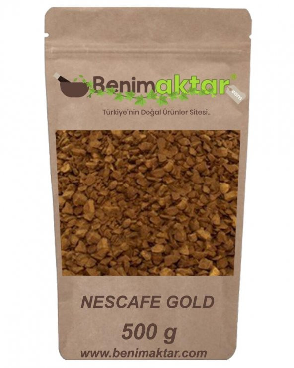 BenimAktar Nescafe Gold Dökme 1 Kalite 500 Gr ürün görseli 1