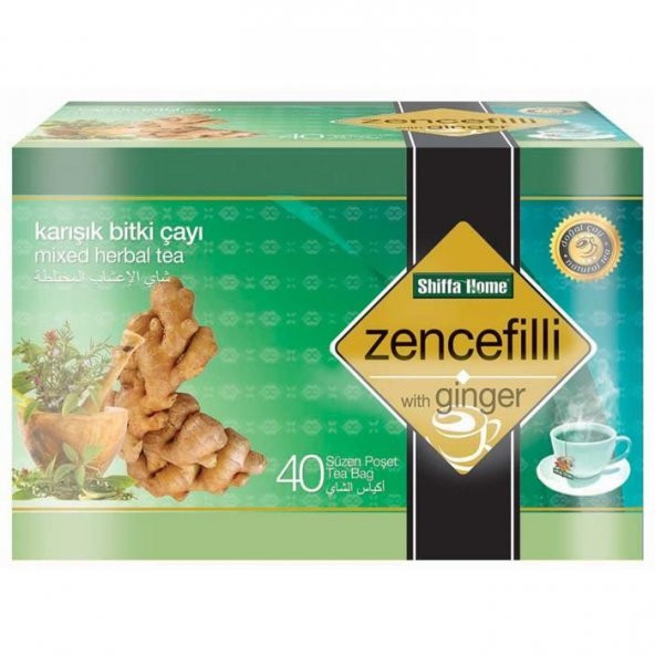 Shiffa Home Zencefilli Çay 40lı ürün görseli 1