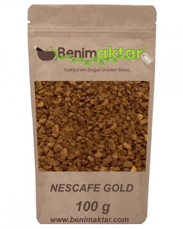 BenimAktar Nescafe Gold Dökme 1 Kalite 100 Gr ürün görseli 1