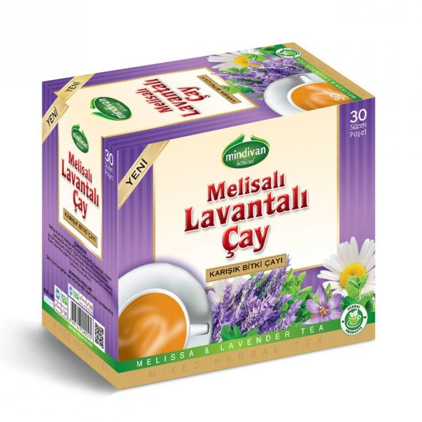 Mindivan Melisalı Lavantalı Çay 30lu ürün görseli 1