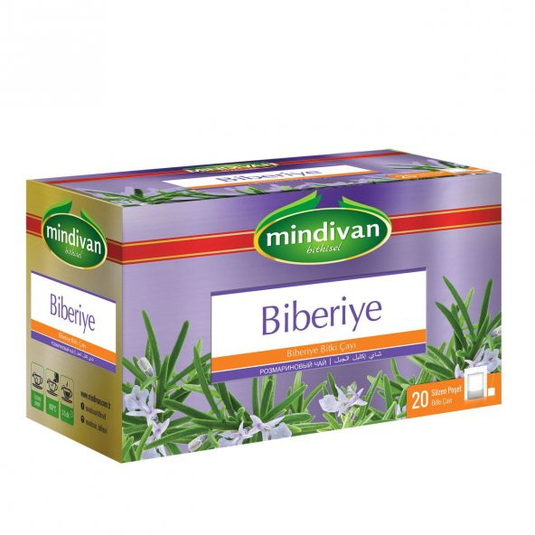Mindivan Biberiye Çayı 20li ürün görseli 1