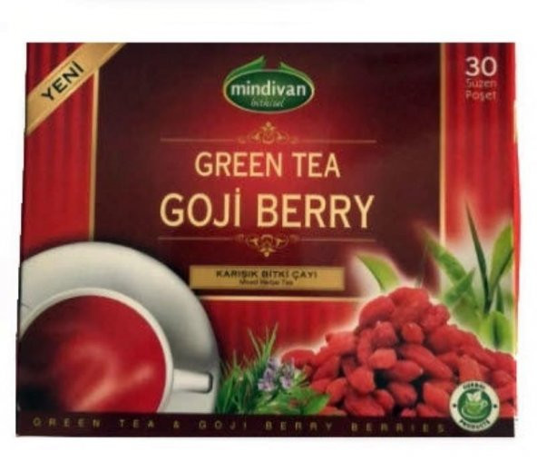 Mindivan Goji Berry Çay 30 Adet ürün görseli 1