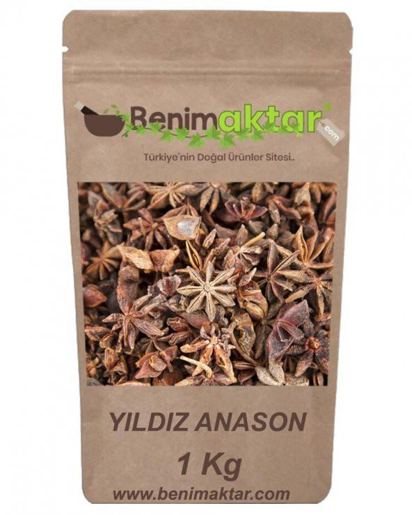 BenimAktar Yıldız Anason Yeni Mahsül 1 Kg ürün görseli 1