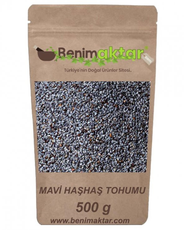 BenimAktar Haşhaş Tohumu Mavi 500 Gr ürün görseli 1