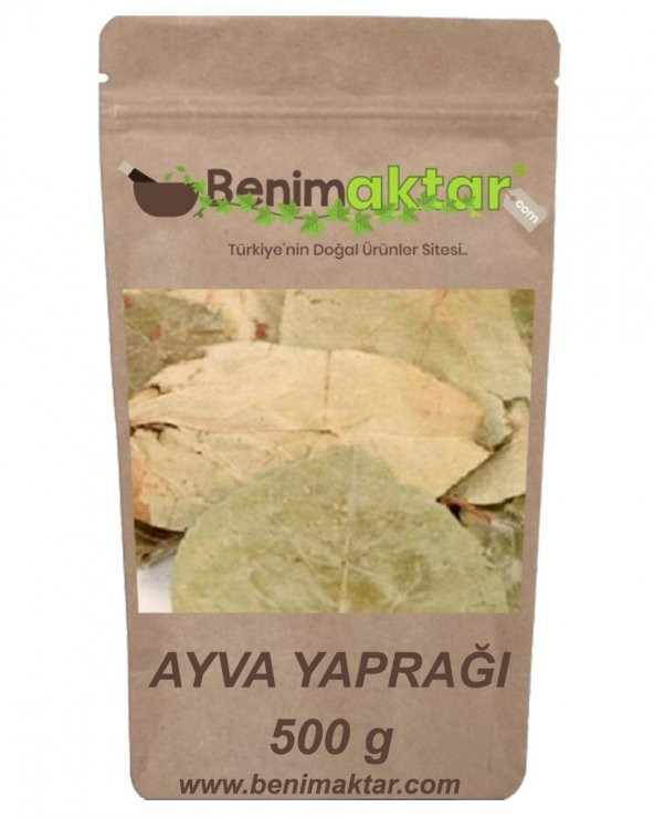 BenimAktar Ayva Yaprağı 500 Gr ürün görseli 1