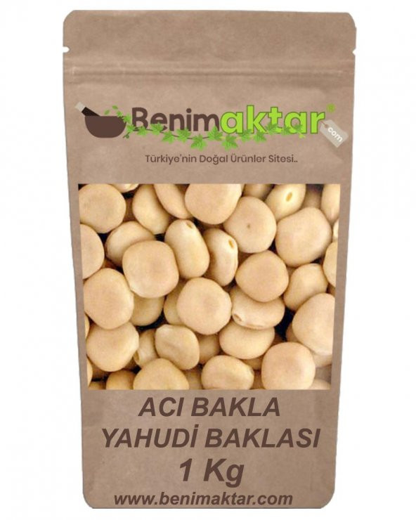 BenimAktar Acı Bakla - Yahudi Baklası 1 Kg ürün görseli 1