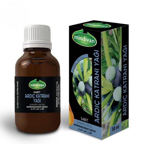 Mindivan Ardıç Katranı Yağı 50 ml ürün görseli 1