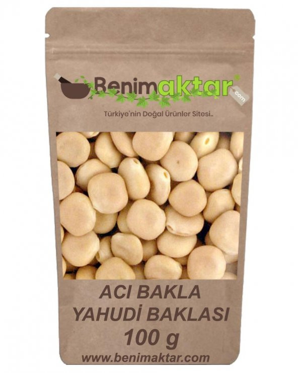 BenimAktar Acı Bakla - Yahudi Baklası 100 Gr ürün görseli 1