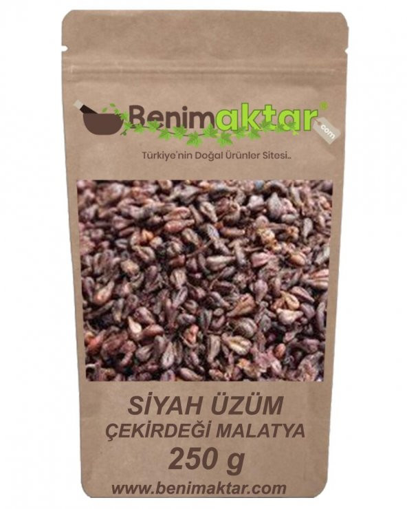 BenimAktar Siyah Üzüm Çekirdeği 250 Gr ürün görseli 1