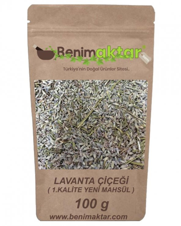 BenimAktar Lavanta Otu Yeni Mahsül 1.Kalite 100 Gr ürün görseli 1
