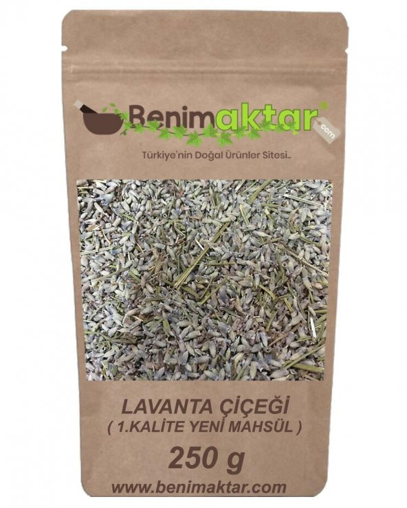 BenimAktar Lavanta Otu Yeni Mahsül 1.Kalite 250 Gr ürün görseli 1