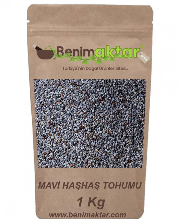BenimAktar Haşhaş Tohumu Mavi 1 Kg ürün görseli 1