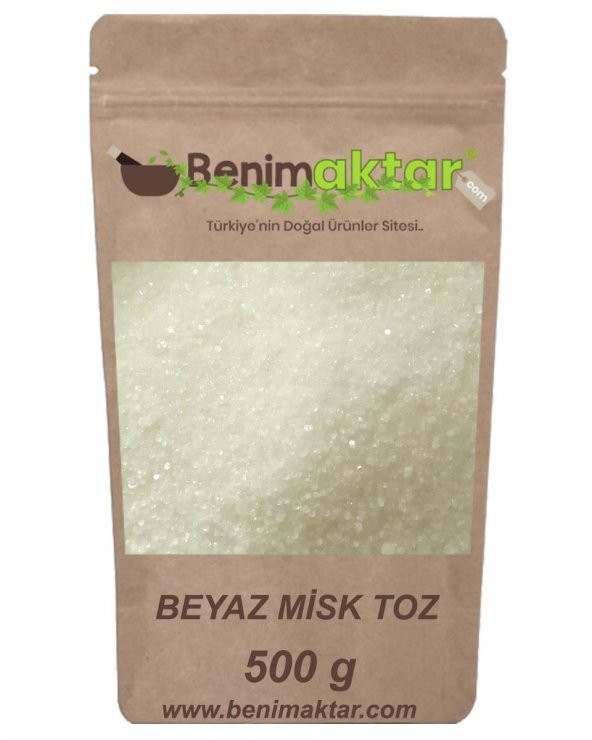 BenimAktar Beyaz Misk Toz 500 Gr ürün görseli 1