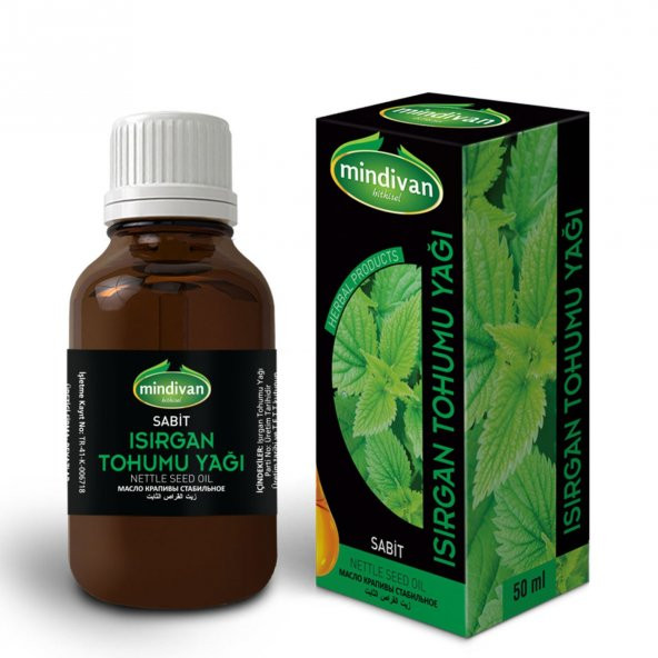 Mindivan Isırgan Tohumu Yağı 50 ml ürün görseli 1