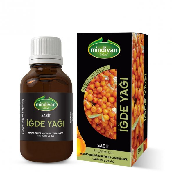 Mindivan İğde Yağı 20 ml ürün görseli 1