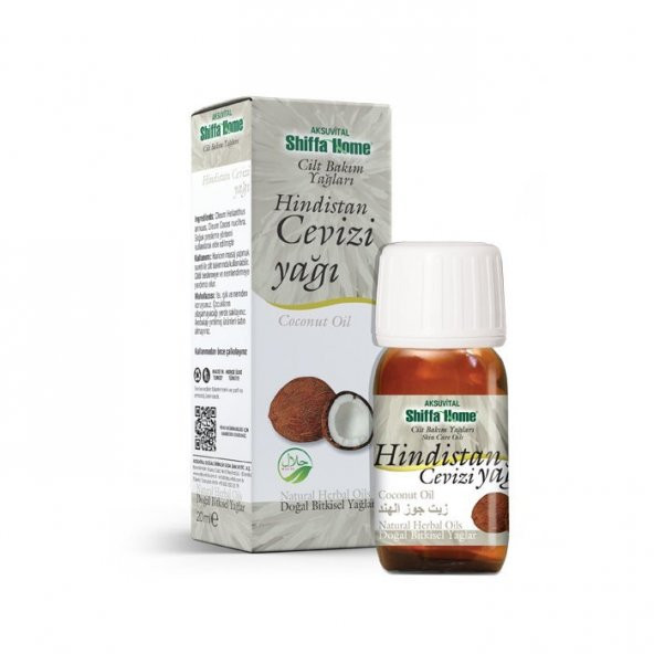 Shiffa Home Hindistan Cevizi Yağı 20 ml ürün görseli 1