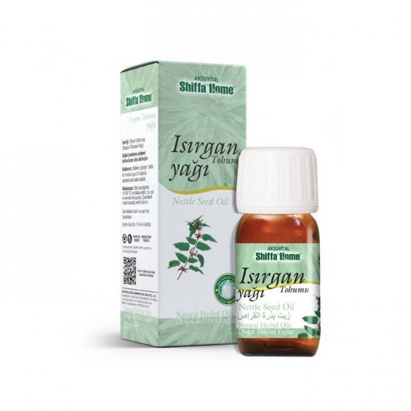 Shiffa Home Isırgan Tohumu Yağı 20 ml ürün görseli 1