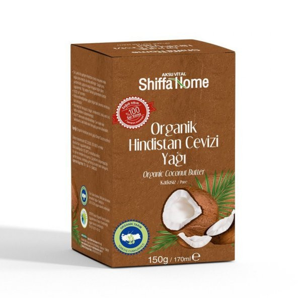 Shiffa Home Organik Hindistan Cevizi Yağı 150 Gr ürün görseli 1