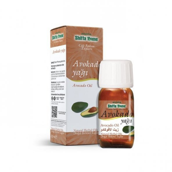 Shiffa Home Avokado Yağı 20 ml ürün görseli 1