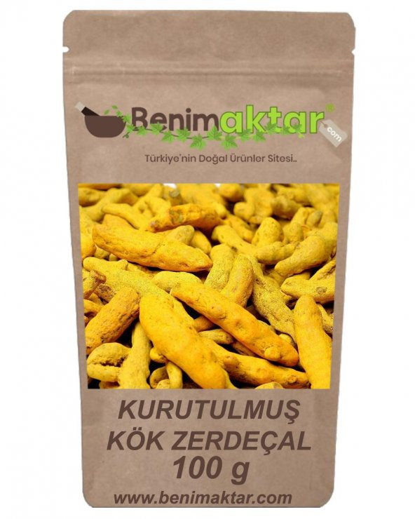BenimAktar Zerdeçal Kök 100 Gr ürün görseli 1