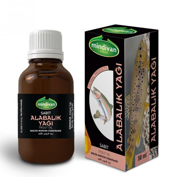 Mindivan Alabalık Yağı 50 ml ürün görseli 1