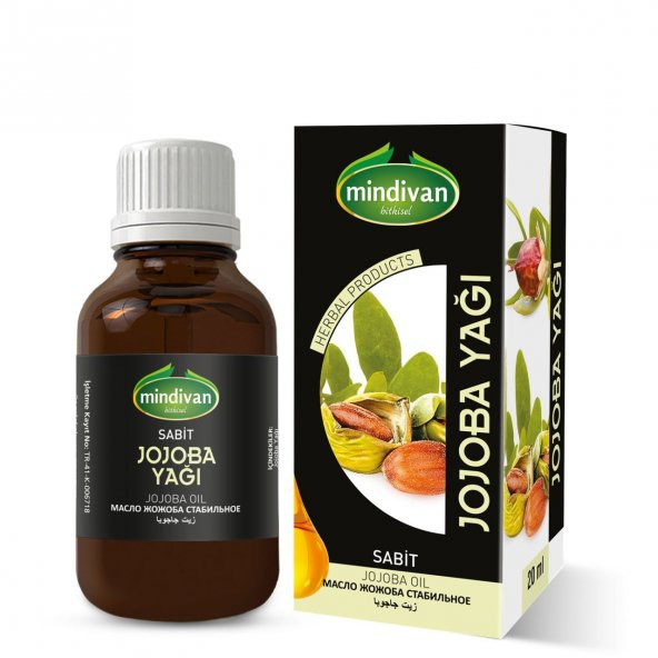 Mindivan Jojoba Yağı 20 ml ürün görseli 1