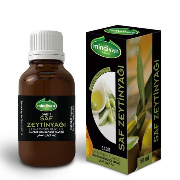 Mindivan Saf Zeytin Yağı 50 ml ürün görseli 1