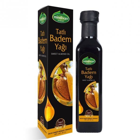 Mindivan Tatlı Badem Yağı 250 ml ürün görseli 1