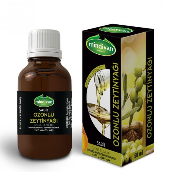 Mindivan Ozonlanmış Zeytin Yağı 50 ml ürün görseli 1