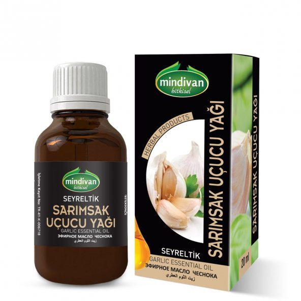 Mindivan Sarımsak Yağı 20 ml ürün görseli 1