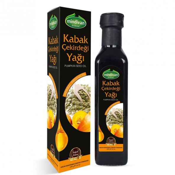 Mindivan Kabak Çekirdeği Yağı 250 ml ürün görseli 1