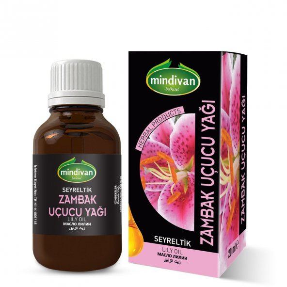 Mindivan Zambak Yağı 20 ml ürün görseli 1