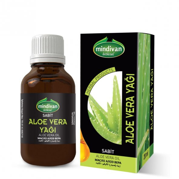 Mindivan Aloe Vera Yağı 20 ml ürün görseli 1