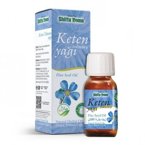 Shiffa Home Keten Tohumu Yağı 50 ml ürün görseli 1