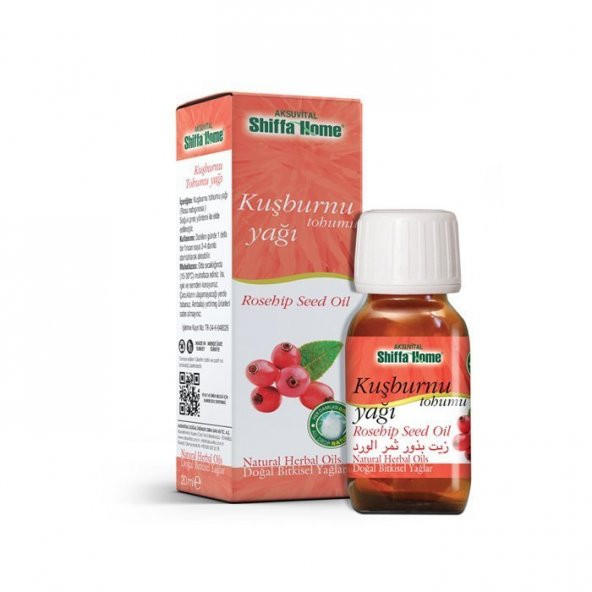 Shiffa Home Kuşburnu Tohumu Yağı 20 ml ürün görseli 1