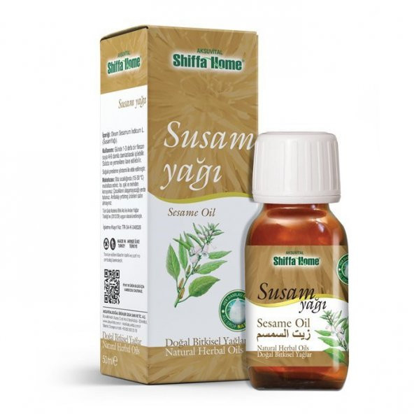 Shiffa Home Susam Yağı 50 ml ürün görseli 1